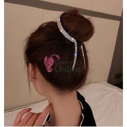 Accesoriu pentru decor par TRD046EE Argintiu cu 4 siraguri Luxury